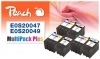 319137 - Peach Spar Pack Plus Tintenpatronen kompatibel zu S020047, S020049 Epson