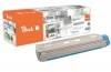 Peach tonercartridge cyaan, compatibel met  OKI 44059107