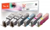 Peach Multipack Plus, XL compatible avec  Canon PGI-570XL*2, CLI-571XL