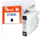 Peach rašalo kasetė XL, juoda, suderinama su  Epson T7551BK, C13T755140