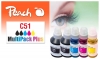 Peach kombinuotas paketas „Plus“, suderinamas su  Canon GI-51