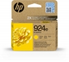212851 - Cartouche d'encre jaune originale No. 924e y, 4K0U9NE HP