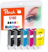 320460 - Peach kombinuotas paketas su mikroschema, suderinamas su PFI-102 Canon