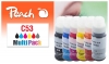 321691 - Peach Multi Pack compatibel met GI-53 Canon
