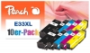 320708 - Peach 10er-Pack Tintenpatronen kompatibel zu T3357, No. 33XL, C13T33574010 Epson